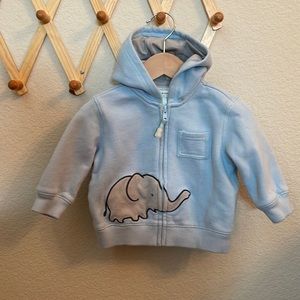 Gymboree Blue Elephant Hoodie